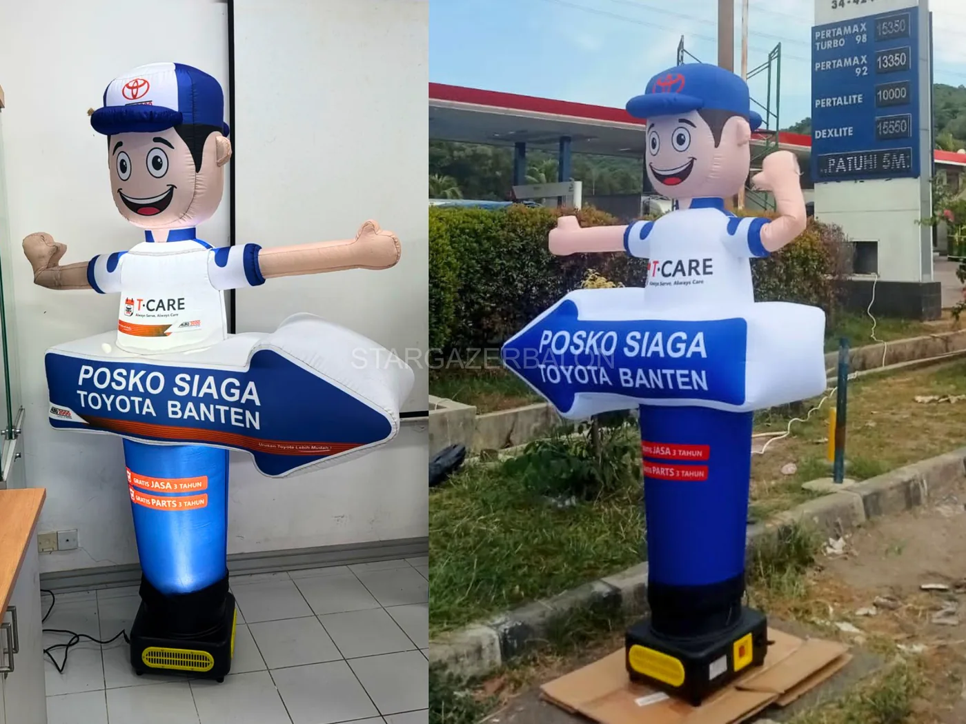 Balon Dancing Toyota