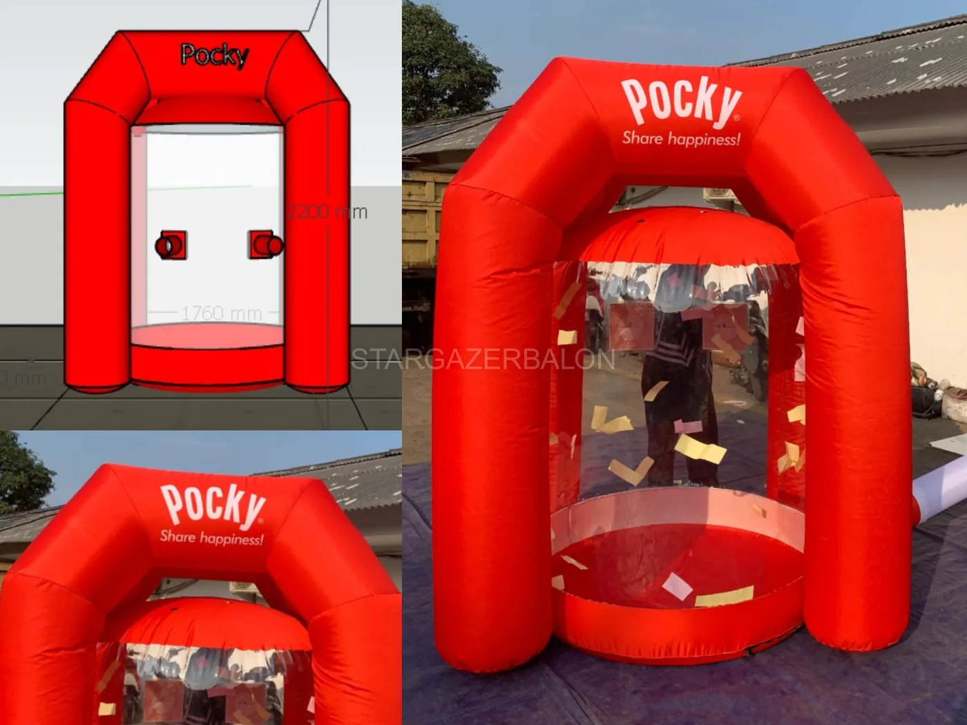 Balon Undian Pocky