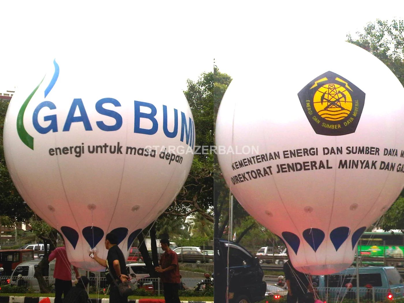 BU Oval Gas Bumi