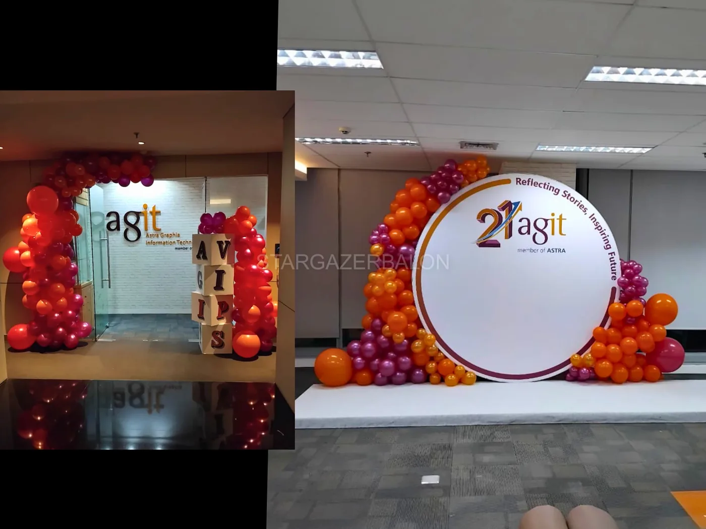 Dekor Balon 21 agit